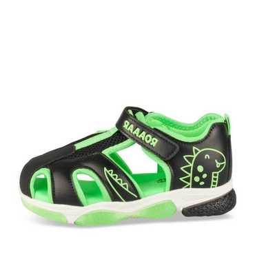 Sandals BLACK / GREEN Boy