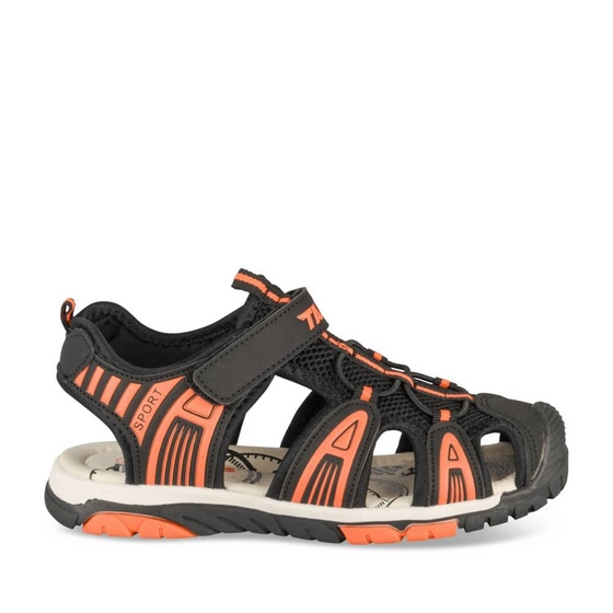 Sandals BLACK / ORANGE Boy
