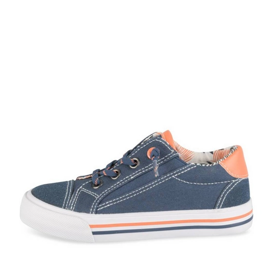 Sneakers NAVY / ORANGE Boy