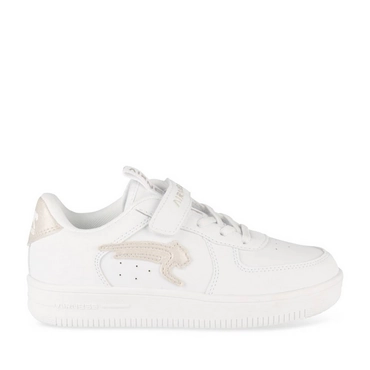 Baskets BLANC/OR Fille