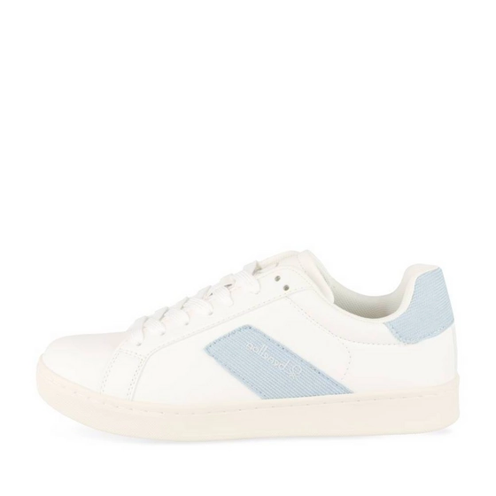 Baskets BLANC/BLEU Femme
