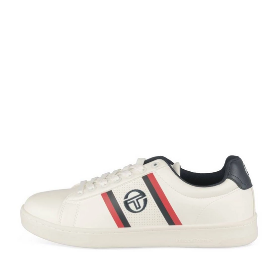 Baskets BLANC/MARINE Homme