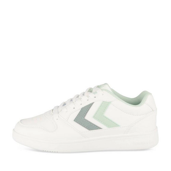 Baskets BLANC/VERT Femme