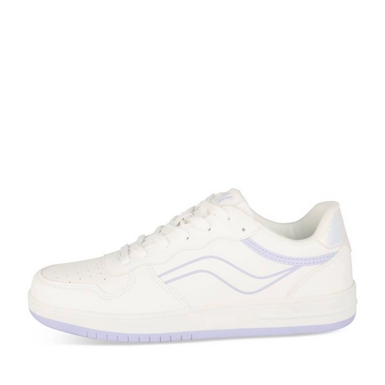 Baskets BLANC/VIOLET Femme