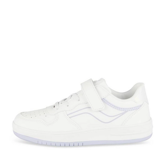 Baskets BLANC/VIOLET Fille