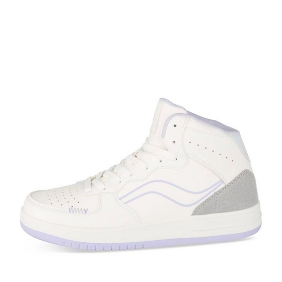 Baskets BLANC/VIOLET Femme