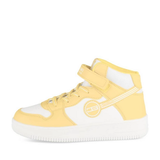 Baskets BLANC/JAUNE Garçon