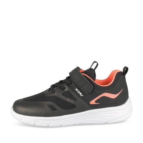 Baskets NOIR/ORANGE Garçon