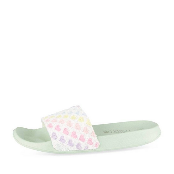 Claquettes VERT Fille