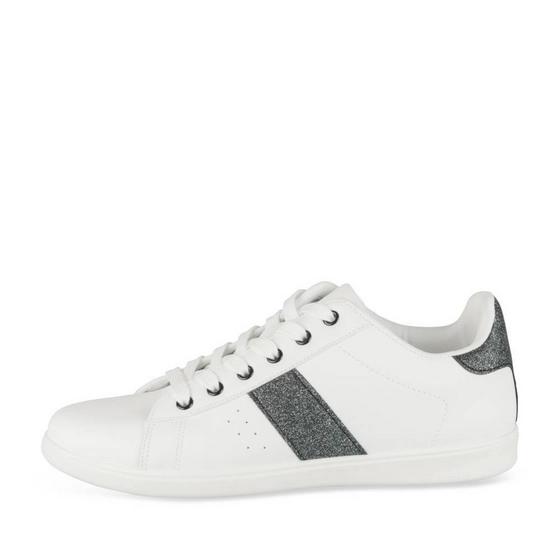 Baskets BLANC/NOIR Femme