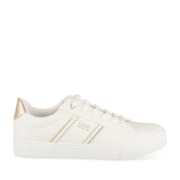 Baskets BLANC/OR Femme