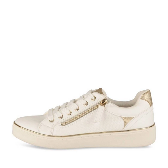 Baskets BLANC/OR Femme