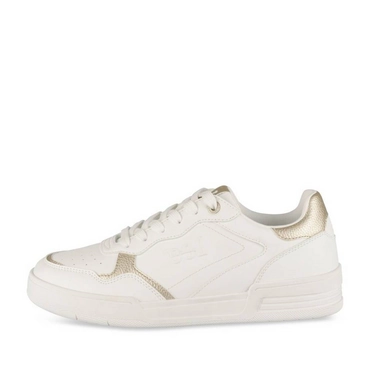 Baskets BLANC/OR Femme