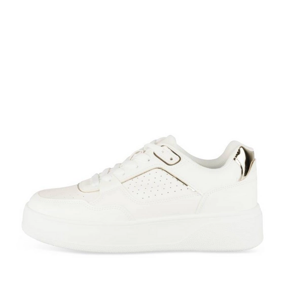 Baskets BLANC/OR Femme