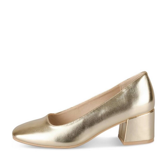 High heels GOLD Woman