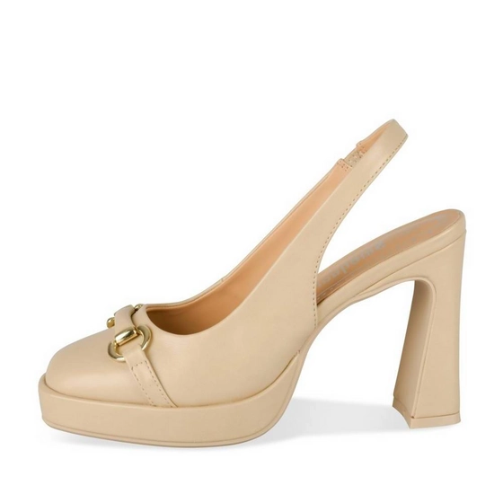 High heels BEIGE Woman