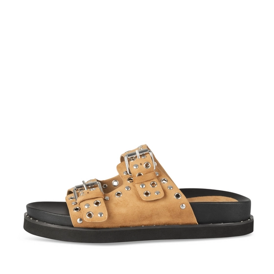 Mules TAUPE Femme