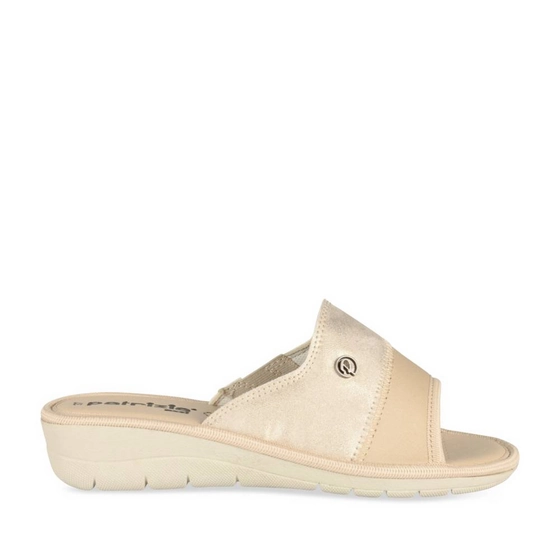 Mules BEIGE/GOLD Woman