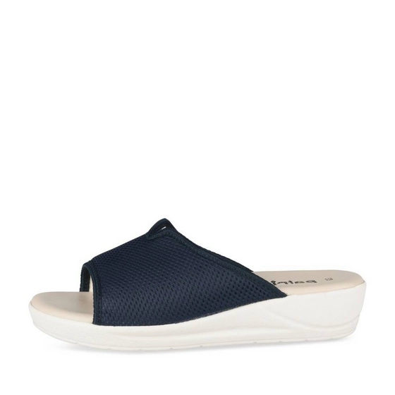 Mules MARINE Femme