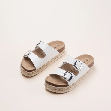 Mules BLANC Femme