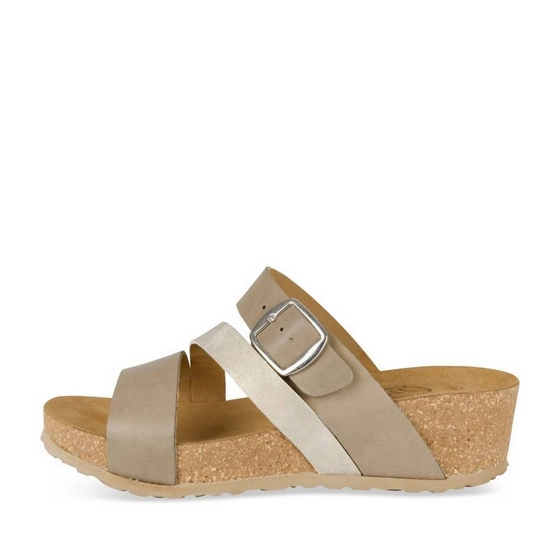 Mules BEIGE Femme
