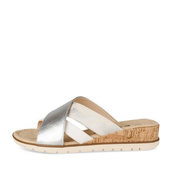 Mules ARGENT Femme