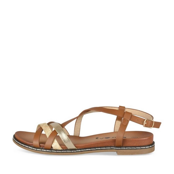 Sandals BROWN Woman