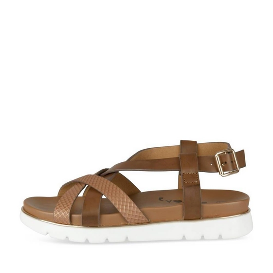 Sandals BROWN Woman