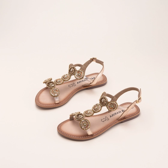Sandals GOLD Woman