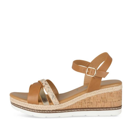 Sandals BROWN Woman