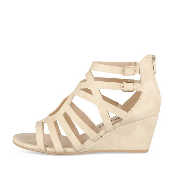 Sandales BEIGE Femme