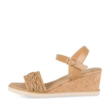 Sandals BROWN Woman