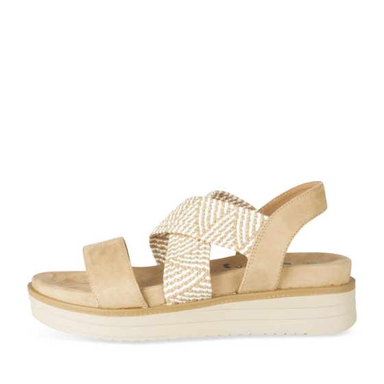 Sandales BEIGE Femme