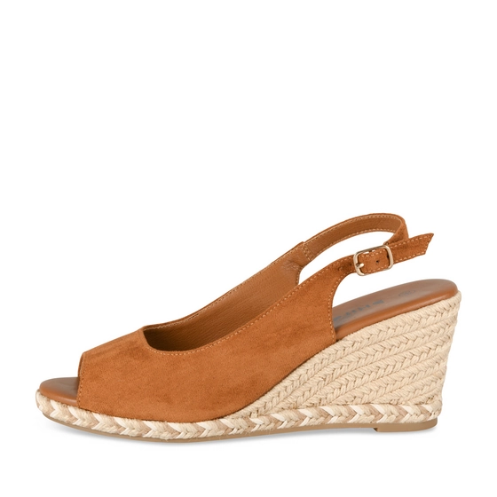 Sandales COGNAC Femme