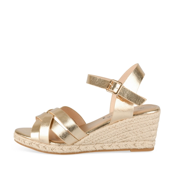 Sandals GOLD Woman