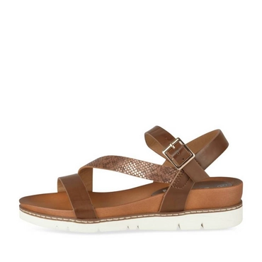 Sandals BROWN Woman