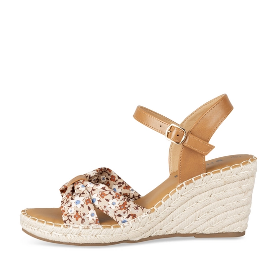 Sandales COGNAC Femme