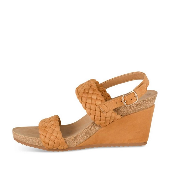 Sandals COGNAC Woman