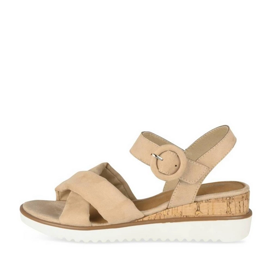 Sandales BEIGE Femme