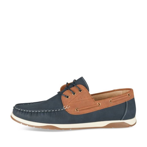 Mocassins MARRON/MARINE Homme