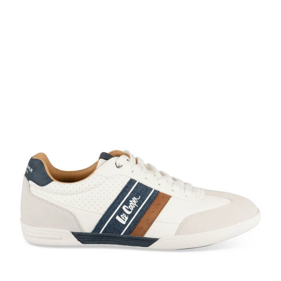 Baskets BLANC/MARINE Homme