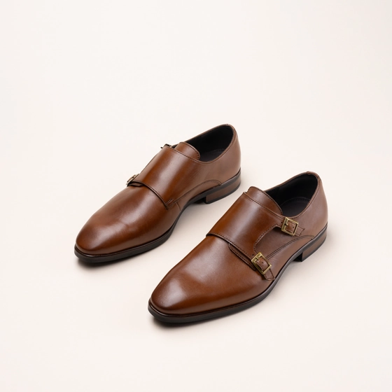Derbies MARRON Homme
