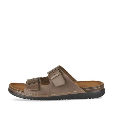 Mules MARRON Homme