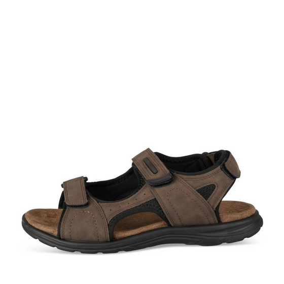 Sandals DARK BROWN Men