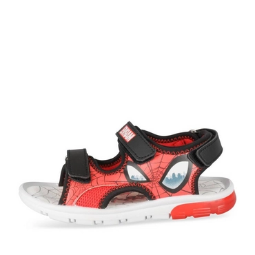 Sandales NOIR/ROUGE Garçon