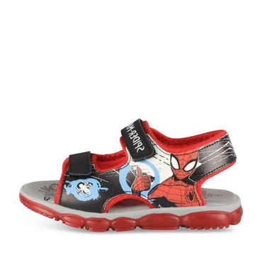 Sandales NOIR/ROUGE Garçon