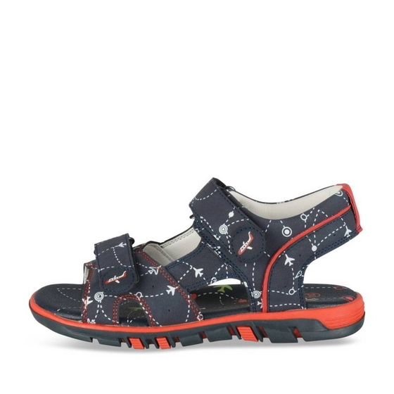 Sandals NAVY / RED Boy