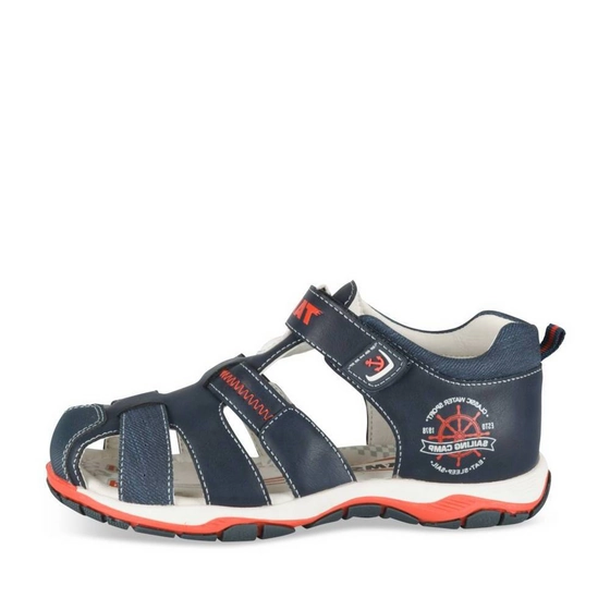 Sandales MARINE/ROUGE Garçon