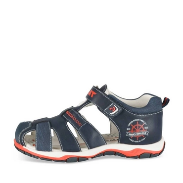 Sandales MARINE/ROUGE Garçon