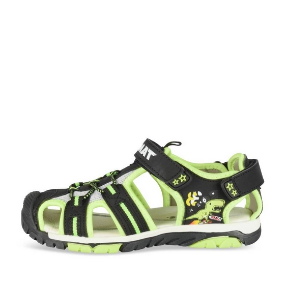 Sandals BLACK / GREEN Boy
